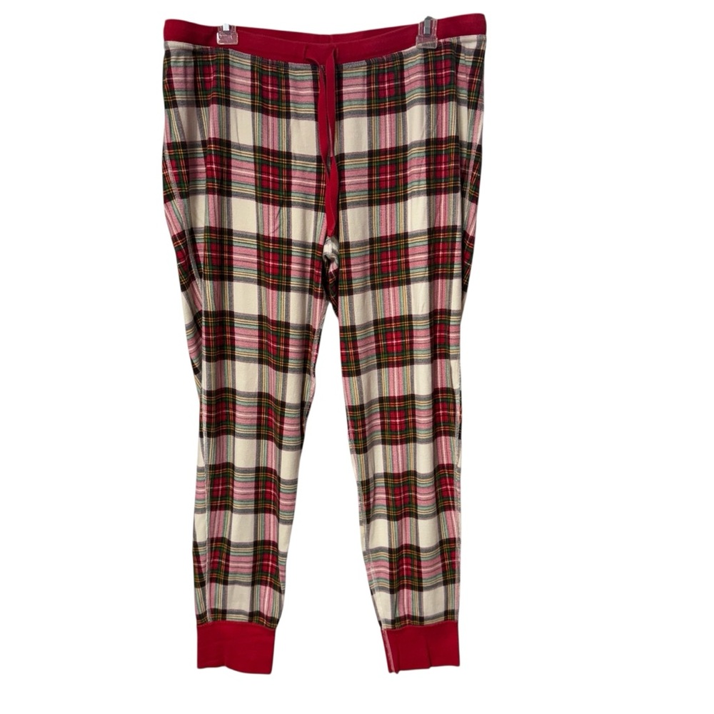 Hanna Andersson Plaid Pajama Pants Sz XL